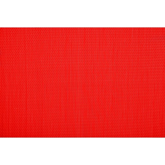 Leżak jednopozycyjny stalowy czerwony