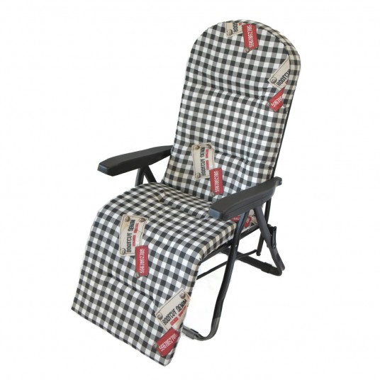 Leżak/Fotel sześciopozycyjny z podnóżkiem