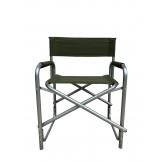 Krzesło reżyserskie zielona tapicerka